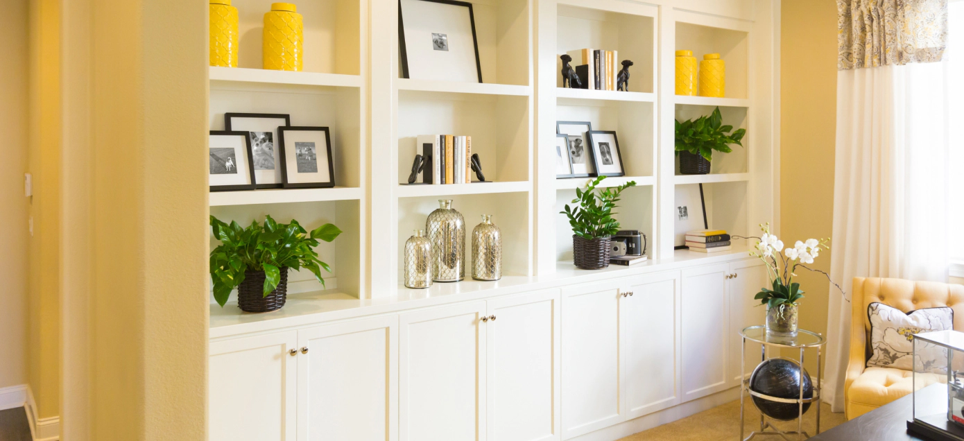 custom shelves